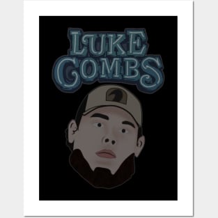 luke combs // country Posters and Art